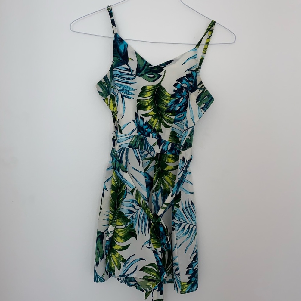 Charlotte Russe Tropical Romper
